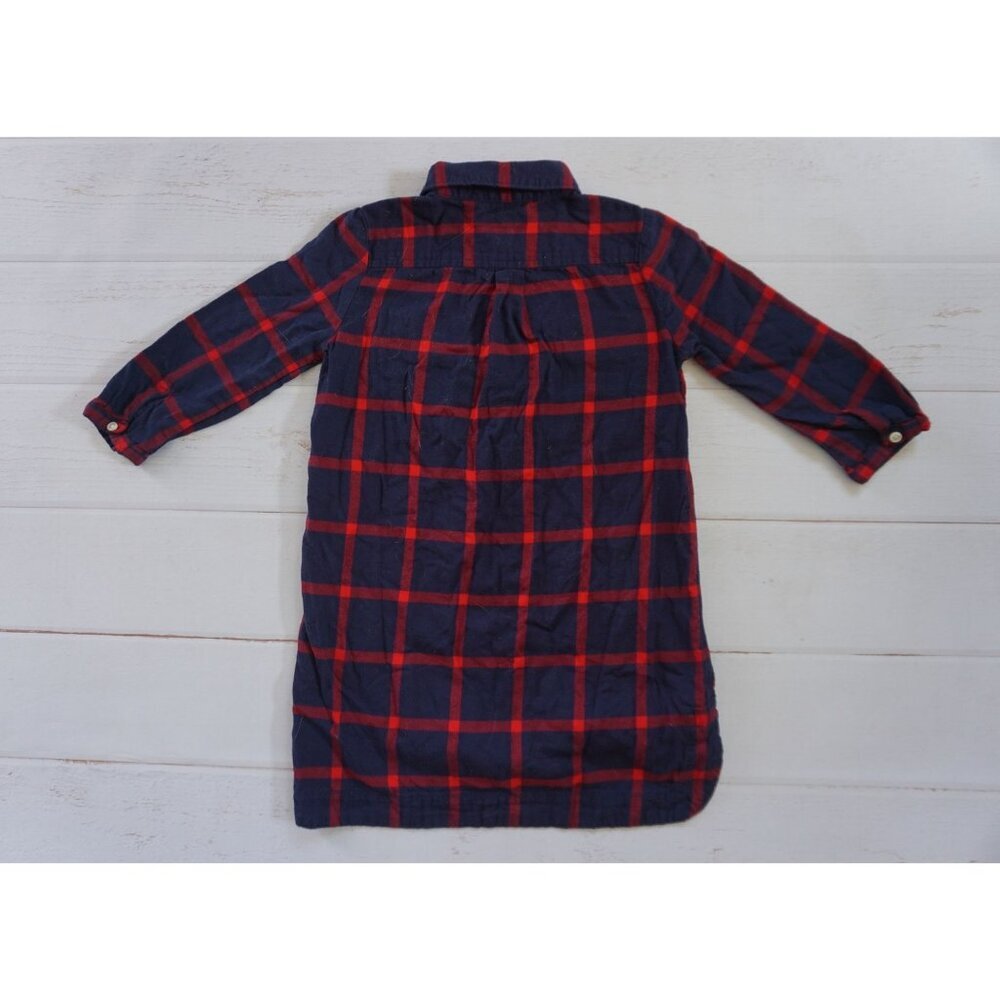 Crewcuts Girl's Plaid Dress - Size 7 - Picture 5 of 5